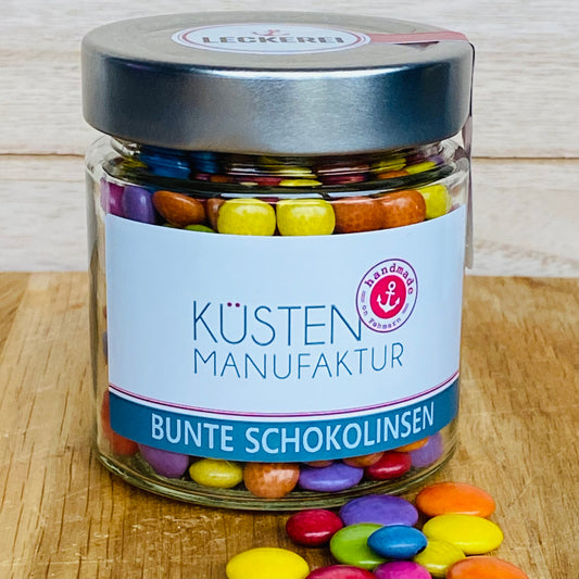 Bunte Schokolinsen