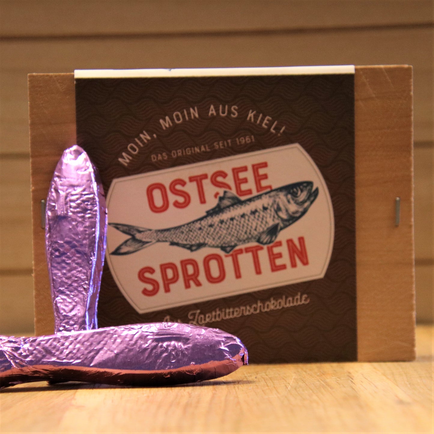 Ostseesprotten aus Zartbitterschokolade